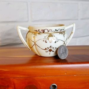 VTG bone china, small bowl, hand painted